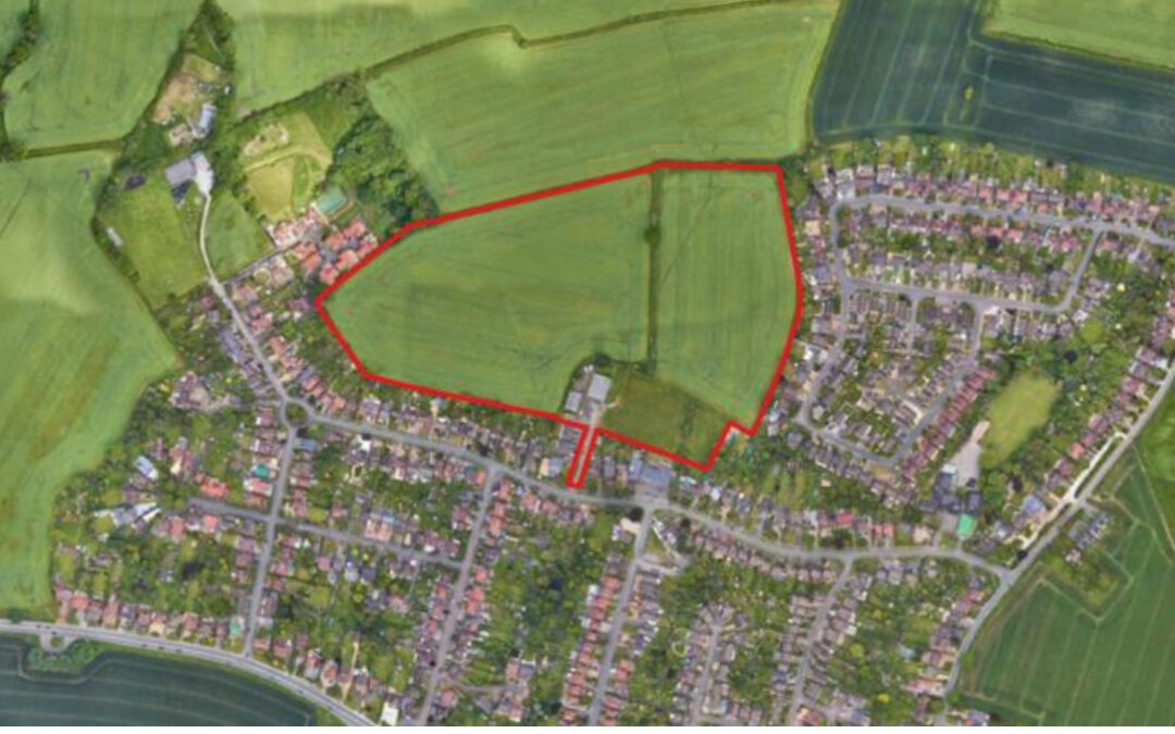Proposed development north of Burnside Grove